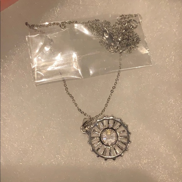 6.75ctw 14k Wt Gold Fill Cubic Zirconia Amulet - Picture 6 of 8